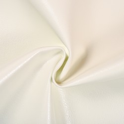 Ткань Дерматин (Кожзам) для мебели, цвет Белый (на отрез)  в Пскове