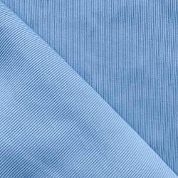 Ткань Кашкорсе, 420гм/2, 110см, цвет Светло-Голубой (на отрез)  в Пскове
