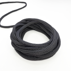 Шнур для одежды d-4.5мм, цвет Серый (на отрез)  в Пскове