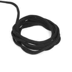 Шнур для одежды 4,5 мм, цвет Чёрный (на отрез)  в Пскове