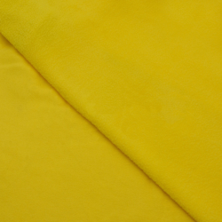 Флис Односторонний 180 гр/м2, Желтый (на отрез)  в Пскове