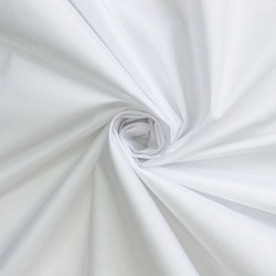 Ткань Дюспо 240Т WR PU Milky, цвет Белый (на отрез)  в Пскове