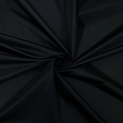 Ткань Дюспо 240Т WR PU Milky, цвет Черный (на отрез)  в Пскове