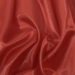 Ткань Атлас-сатин, цвет Красный (на отрез)  в Пскове