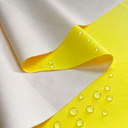 Водонепроницаемая Дышащая Мембранная ткань PU 10'000, цвет Жёлтый (на отрез)  в Пскове