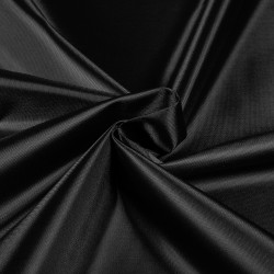 *Ткань Оксфорд 210D PU, цвет Черный (на отрез)  в Пскове