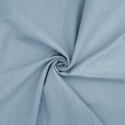 Ткань Перкаль, цвет Серый (на отрез) (100% хлопок) в Пскове