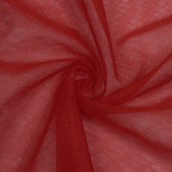 Фатин (мягкий), цвет Красный (на отрез)  в Пскове